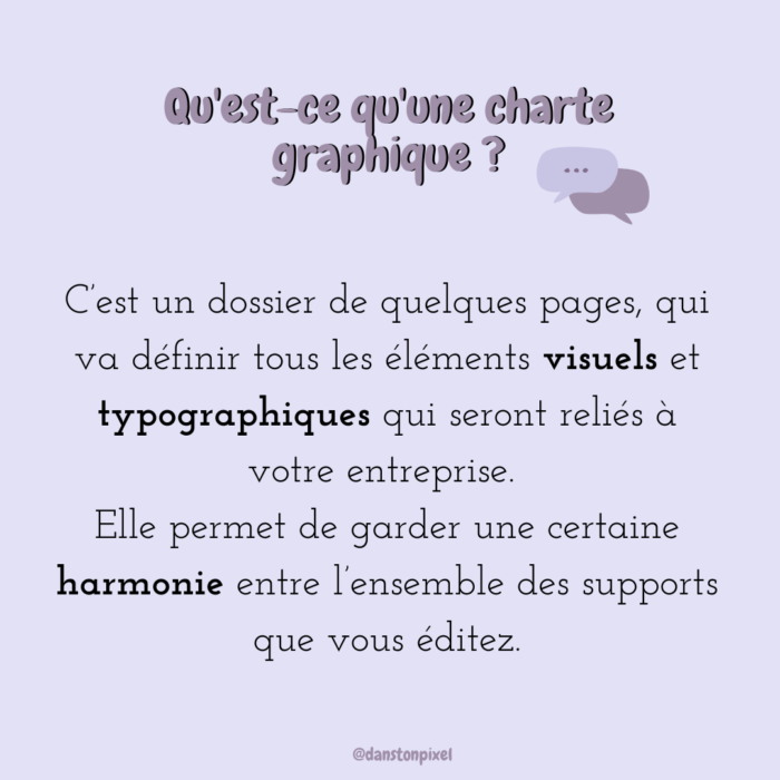 Qu'est-ce qu'une charte graphique ?