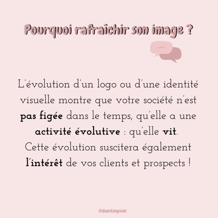 Pourquoi rafraîchir son image ?